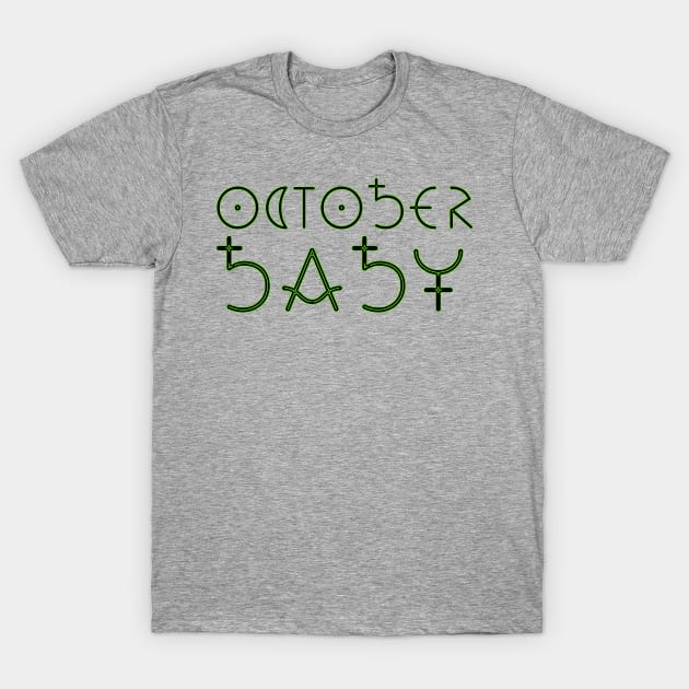 Month of October T-Shirt by Zodiac Syndicate